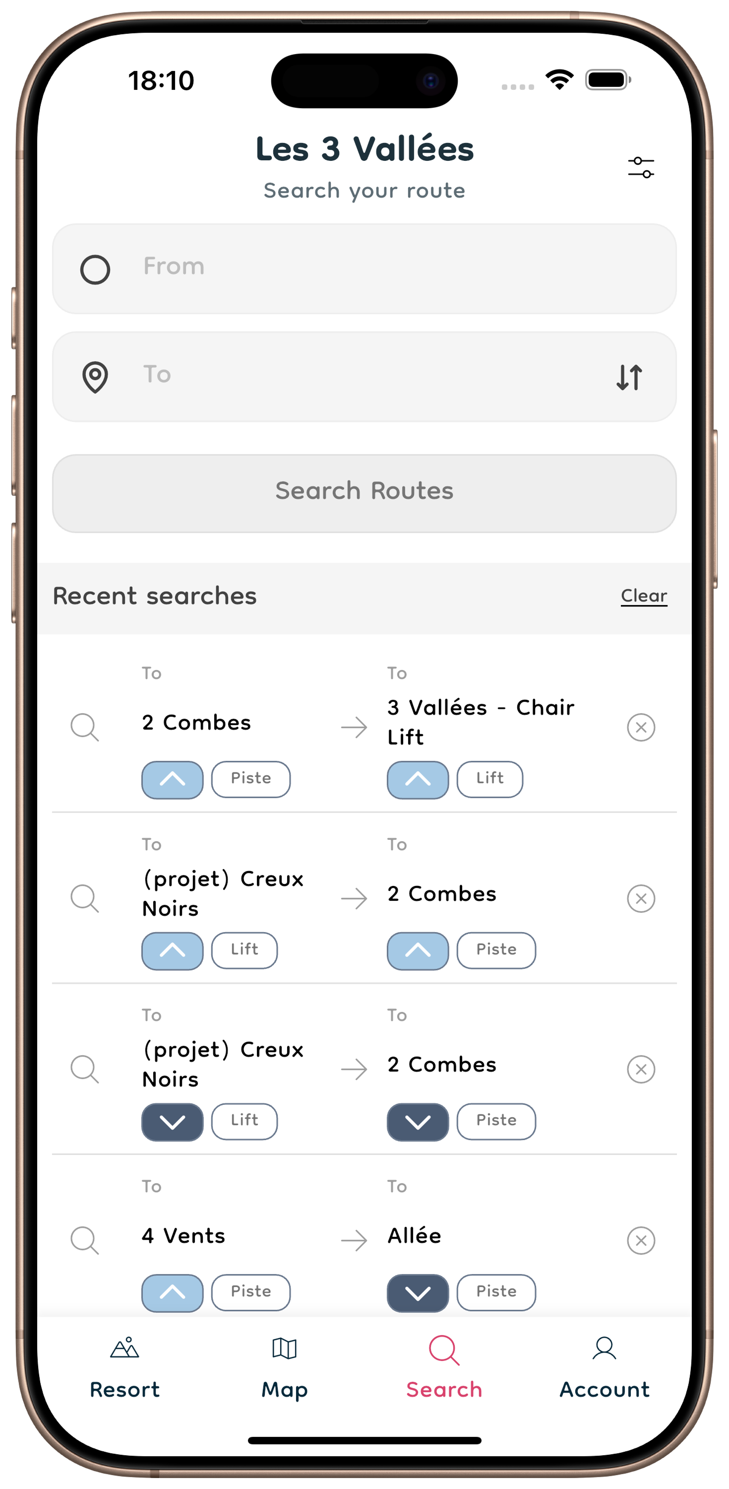 Slopemapper Search Interface